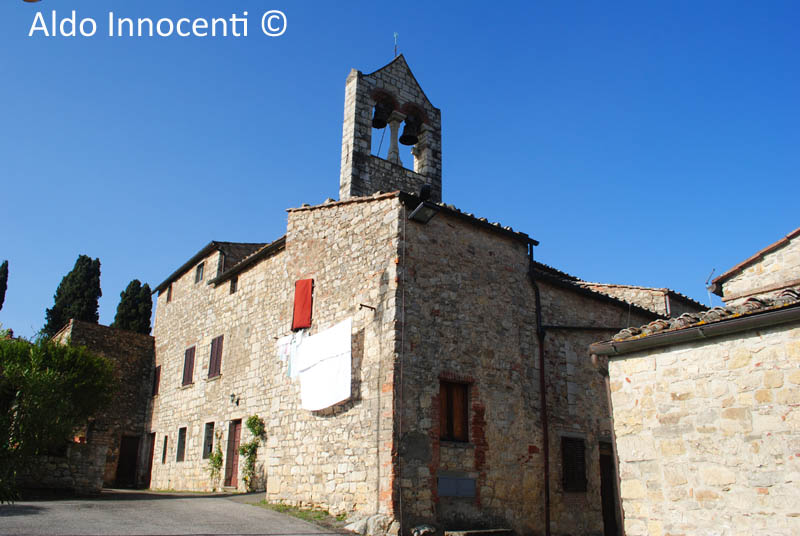 LECCHI IN CHIANTI: CHIESA DI SAN MARTINO 1' IMMAGINE